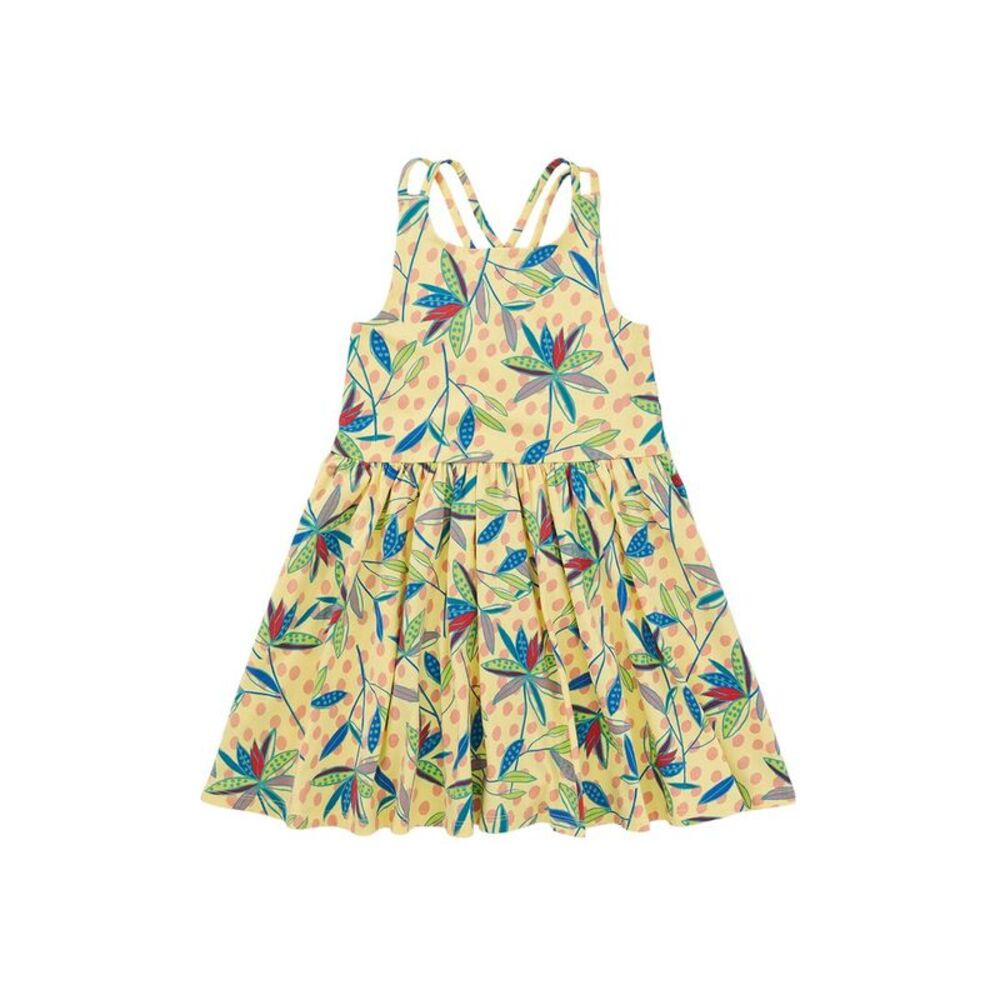 Tea Collection Girls Strappy Back Skirted Dress